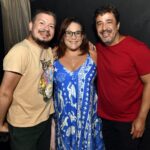 Guilherme Scarpa, Elaine Moreira e Fabio Dobs