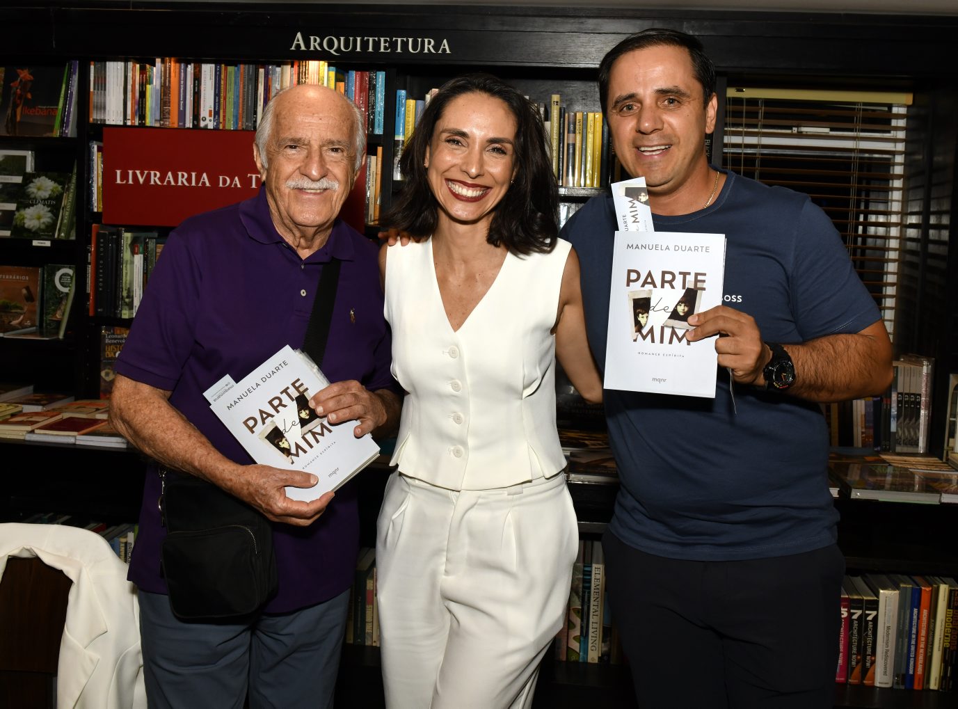Ary Fontoura, Manuela Duarte e Rodrigo Oliveira