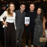 Os casais Fernanda Rodrigues e Raoni Carneiro e Thaís Fersoza e Michel Teló