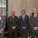 Ge. Lima Gil, Gen. Vasconcellos e Des. Elton Leme