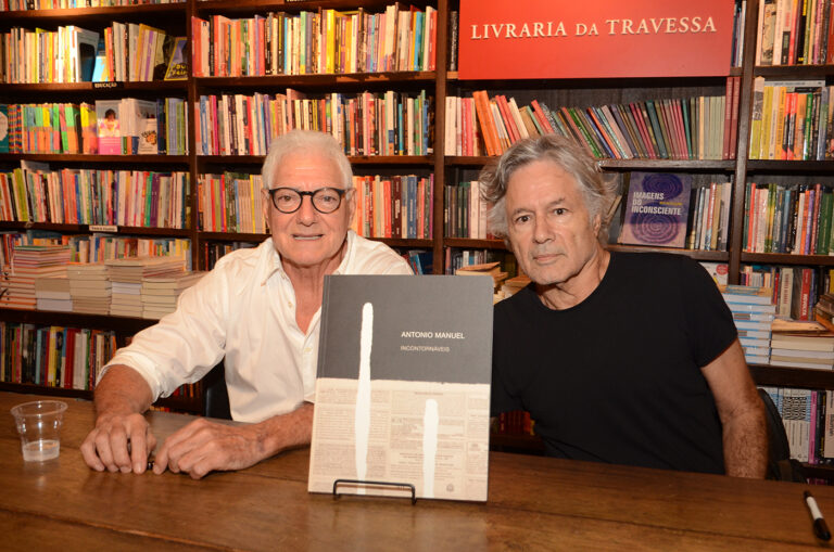 Os escritores Antonio Manuel e Paulo Venancio Filho