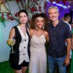 Anna Sophia Folch, Aline Borges e Angelo Paes Leme