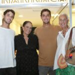 Rafael Kemp, Marcia Kemp e Gustavo Kemp e Lalá Guimarães