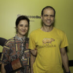 Clara Flaksma e Moreno Veloso