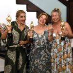 Liliane Achcar, Lucia Freitas e Ana Cristina Guinle