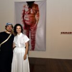 Os artistas Luiz Eduardo Rayol e Carolina Kasting