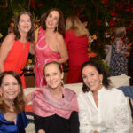 Fatima Brizola, Ana Botafogo, Alicinha Silveira e atras, Adriana Novis e Vera Bocayuva
