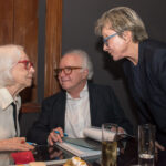 Fernanda Montenegro, Joaquim Falcão e Denise Frossard