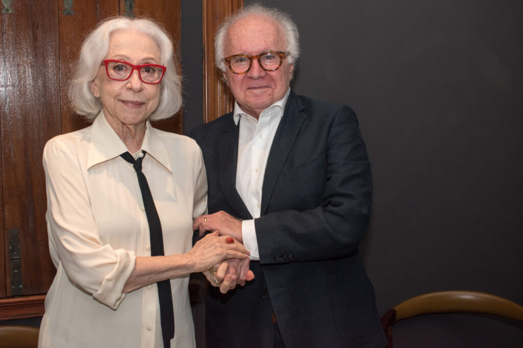 Fernanda Montenegro e Joaquim Falcão