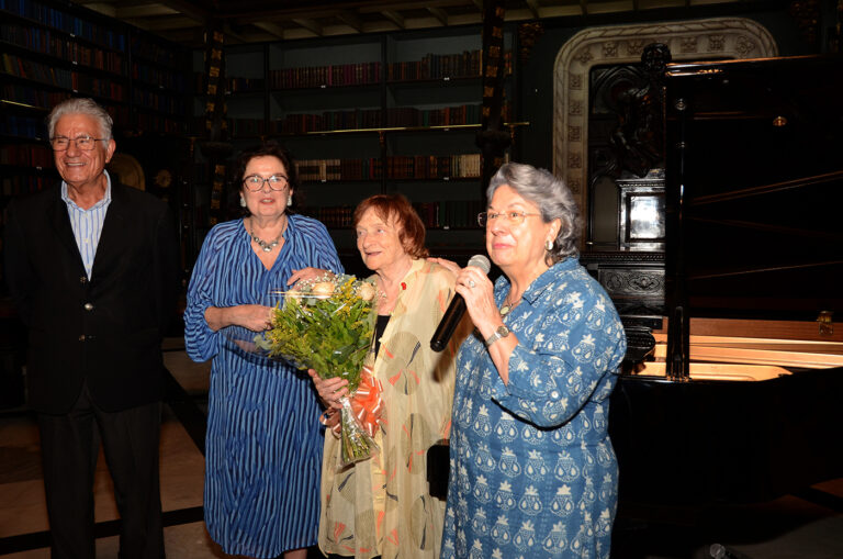 Francisco Gomes da Costa, Monica Xexéo, Clara Sverner e Gilda Santos