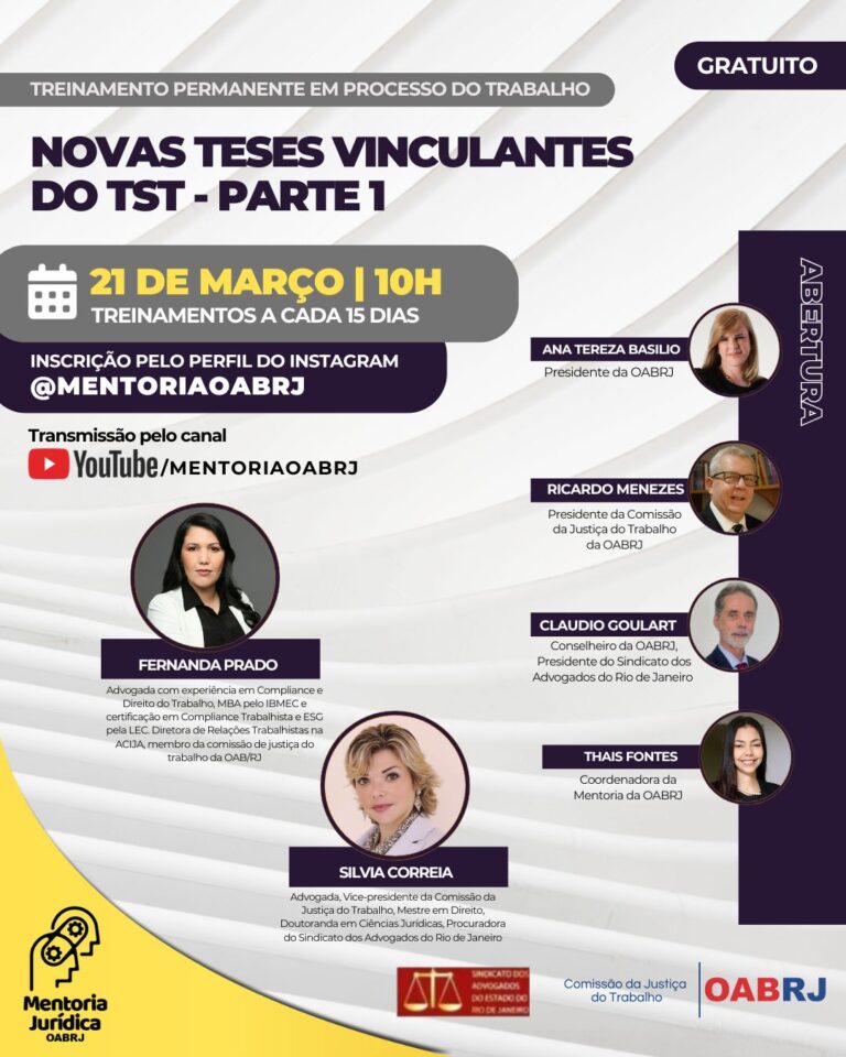Treinamento Permanente em Processo do Trabalho