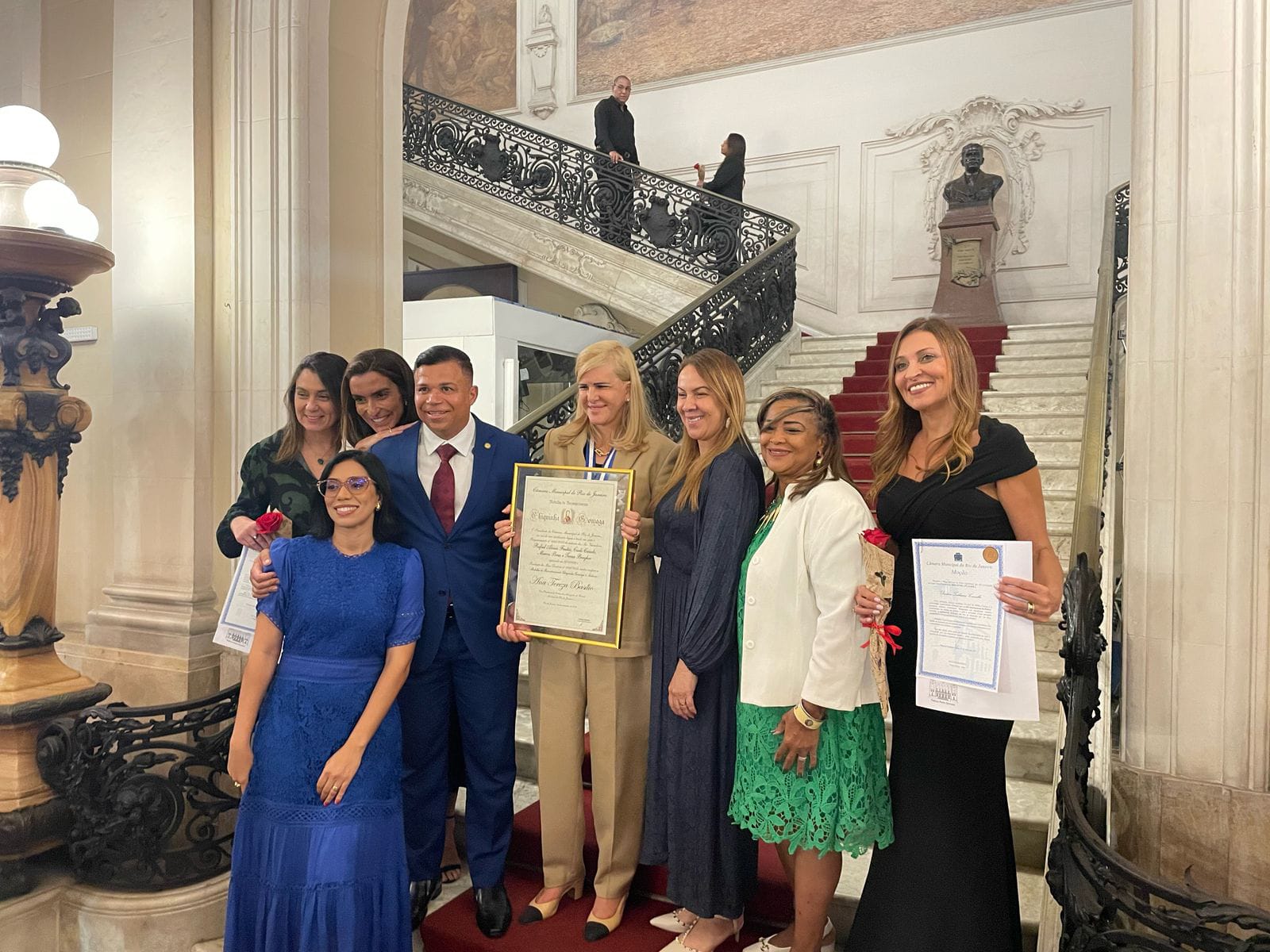 Ana Tereza Basílio recebeu a Medalha Chiquinha Gonzaga