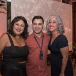 Luciana Adão, Rodrigo Andrade e Bruna Cruz