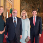 Luiz Felipe e Isabela Francisco entre Isabelli Nassar e Alexandre Carvalho