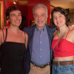 Maíra Marques, José Pio Borges e Gabriela Davis
