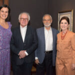 Olivia Porcaro e Max Perlingeiro com Joaquim e Viviane Falcão