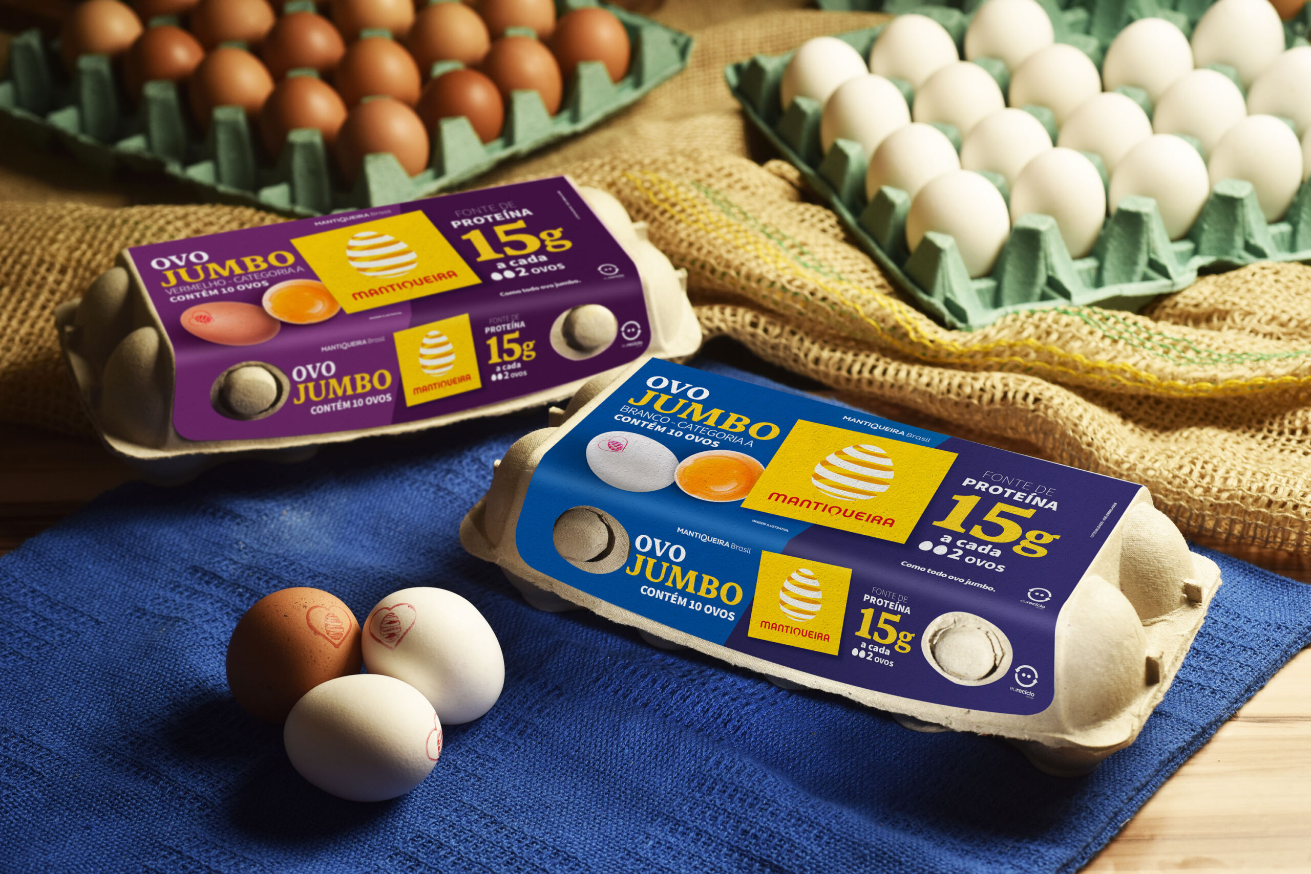 Ovos Mantiqueira- Jumbo - 15g de proteína