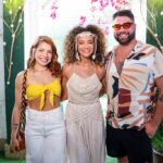 Rafaela Felippe, Aline Borges e Yago Maia