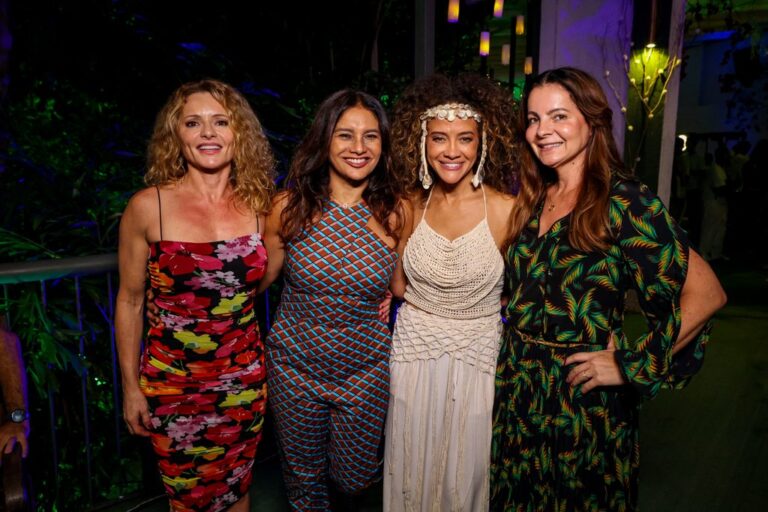 Rita Guedes, Dira Paes, Aline Borges e Isabela Menezes