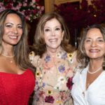 Sylvia de Castro entre Marcia Romão e Maria Araújo