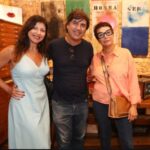 Bia Sampaio, Luis Badi e Márcia Pitanga