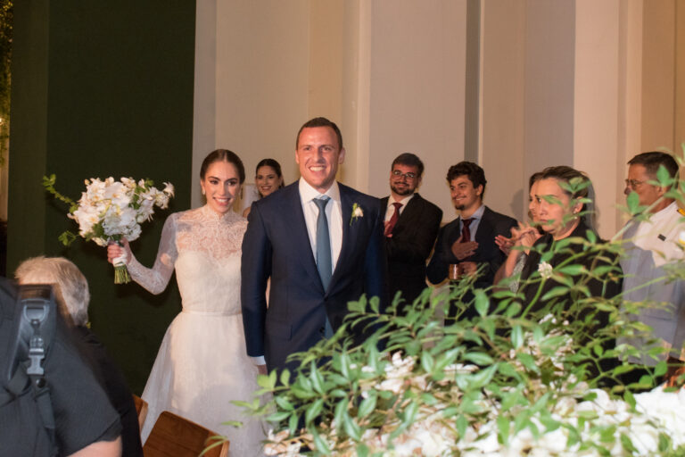 Os noivos Joana e Ricardo