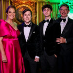 Alessandra Arnaud, Gabriel Monteiro de Castro, Lorenzo Arnaud e Arnaldo Merian