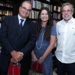 João Augusto Basilio, Alessandra Lamha e Augusto Lins