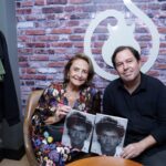 Lucinha Araújo e Augusto Carvalho(CEO do estudio)