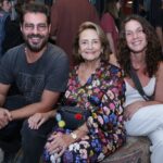 Thiago Lacerda, Lucinha Araújo e Vanessa Loes