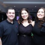 Marcos Lepore, Carina Cury e Carolina Cury