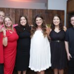 Marcelo e Claudia Cury, Carolina Cury, Ana Cristina Blois, Carina Cury e Marcos Lepore