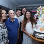 Ana Luiza Blois, Alberto Blois, Gustavo, Leonardo e Ana Cristina Blois