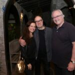 Carol Fazu e Liminha e Carlos de Andrade