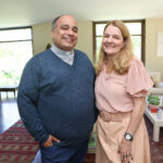 Claudia Jannuzzi e Padre Omar