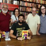 Adair Rocha, Maria Lucia Rangel, Fernando Caruso, Sergio Augusto e Geraldinho Carneiro