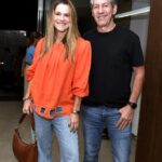 O casal Ingrid Guimarães e Renê Machado