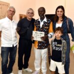 André Lasmar, Chico Accioly, Anísio Couto, Sohie Charlotte e seu filho Otto