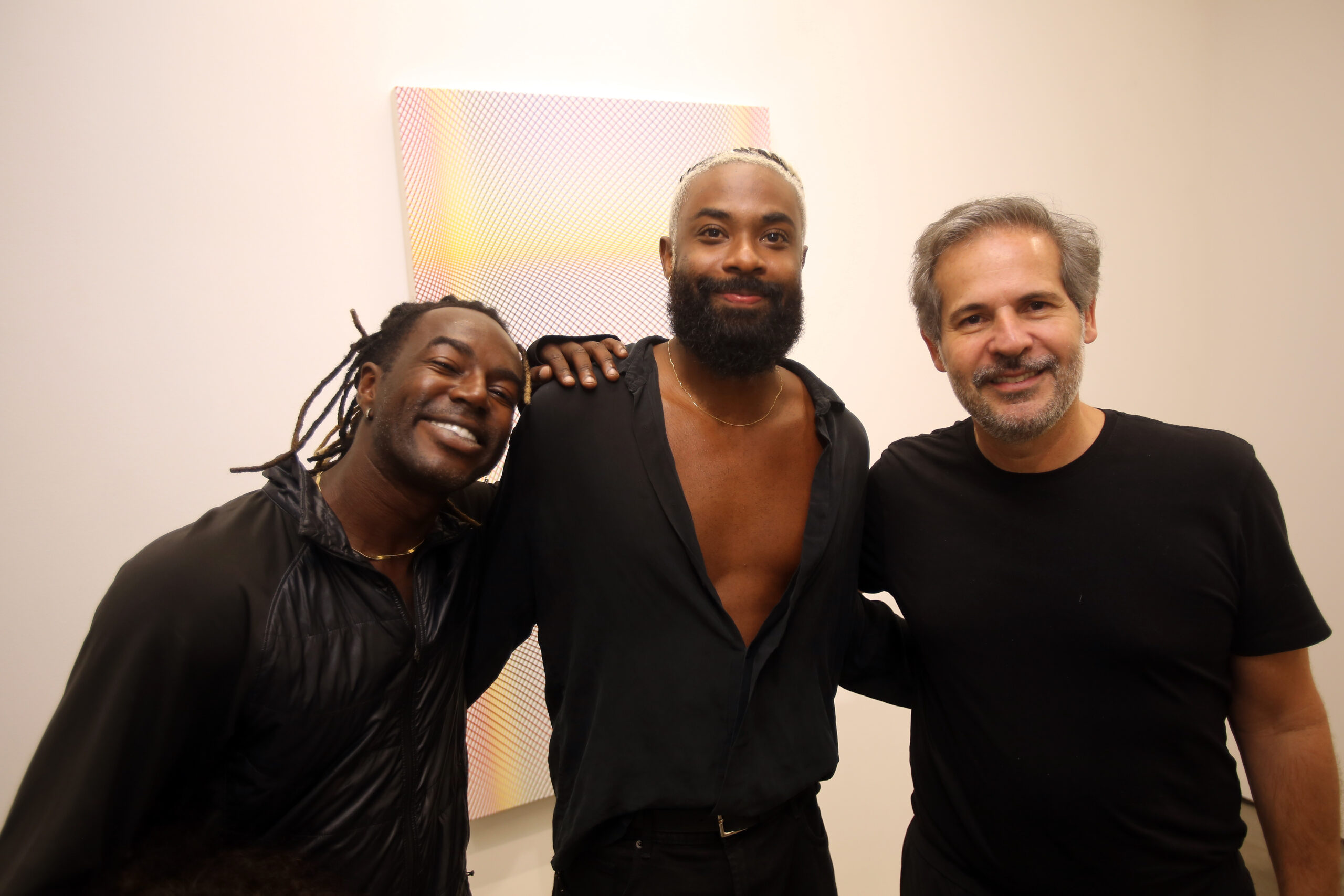 Jonathan Azevedo, Elian Almeida e Alexandre Roesler