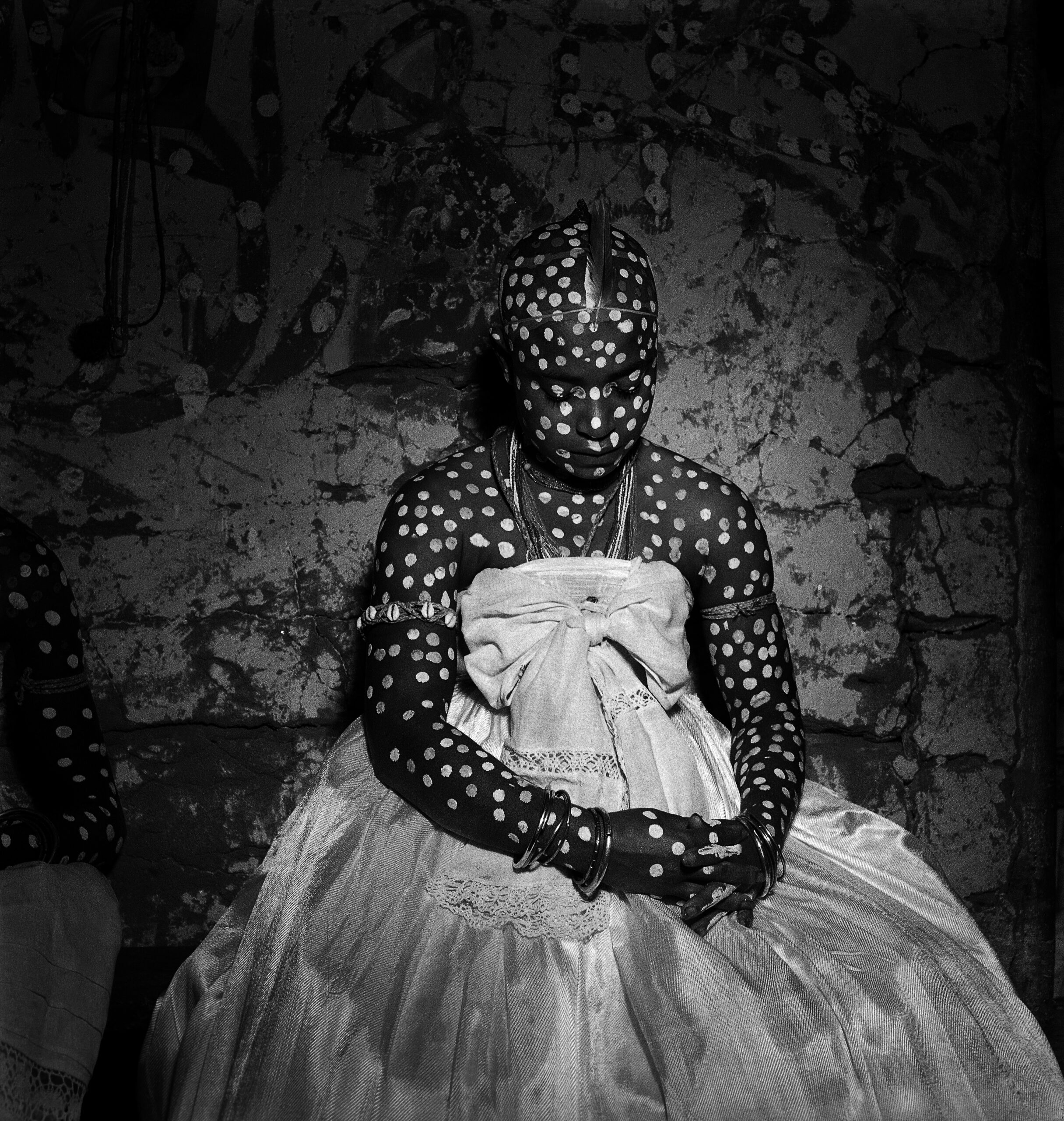 José Medeiros  - Ritual de candomblé de iniciação das filhas de santo Bahia 1951