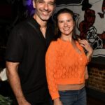 O casal Mouhamed Harfouch e Clarissa Eyer