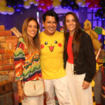 Renata Arruda, André Ramos e Paula Mira