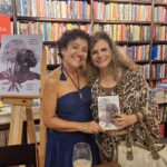 Adriana com a escritora mineira Luciana Pimenta