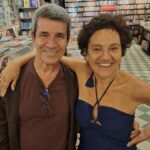 O casal Luiz Eduardo Lomar com Adriana Lomar