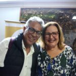 George Patiño e Márcia Noleto
