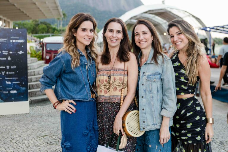 Andréa Palhares, Sabrina Corrêa, Paula Mesquita e Tati Bonaparte