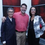 Claudia Kopke, Volnei Malaquias(astista plastico) e Fernanda Araújo