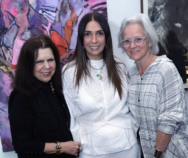 Vanda Klabin, Elis Valadares e Patricia Quentel
