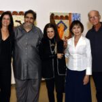 Cecília Fortes, Antonio Neves da Rocha, Vanda Klabin, Anita e Leoncio Schwartz