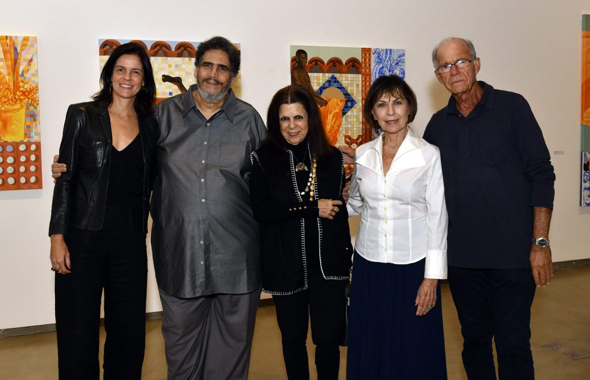 Cecília Fortes, Antonio Neves da Rocha, Vanda Klabin, Anita e Leoncio Schwartz